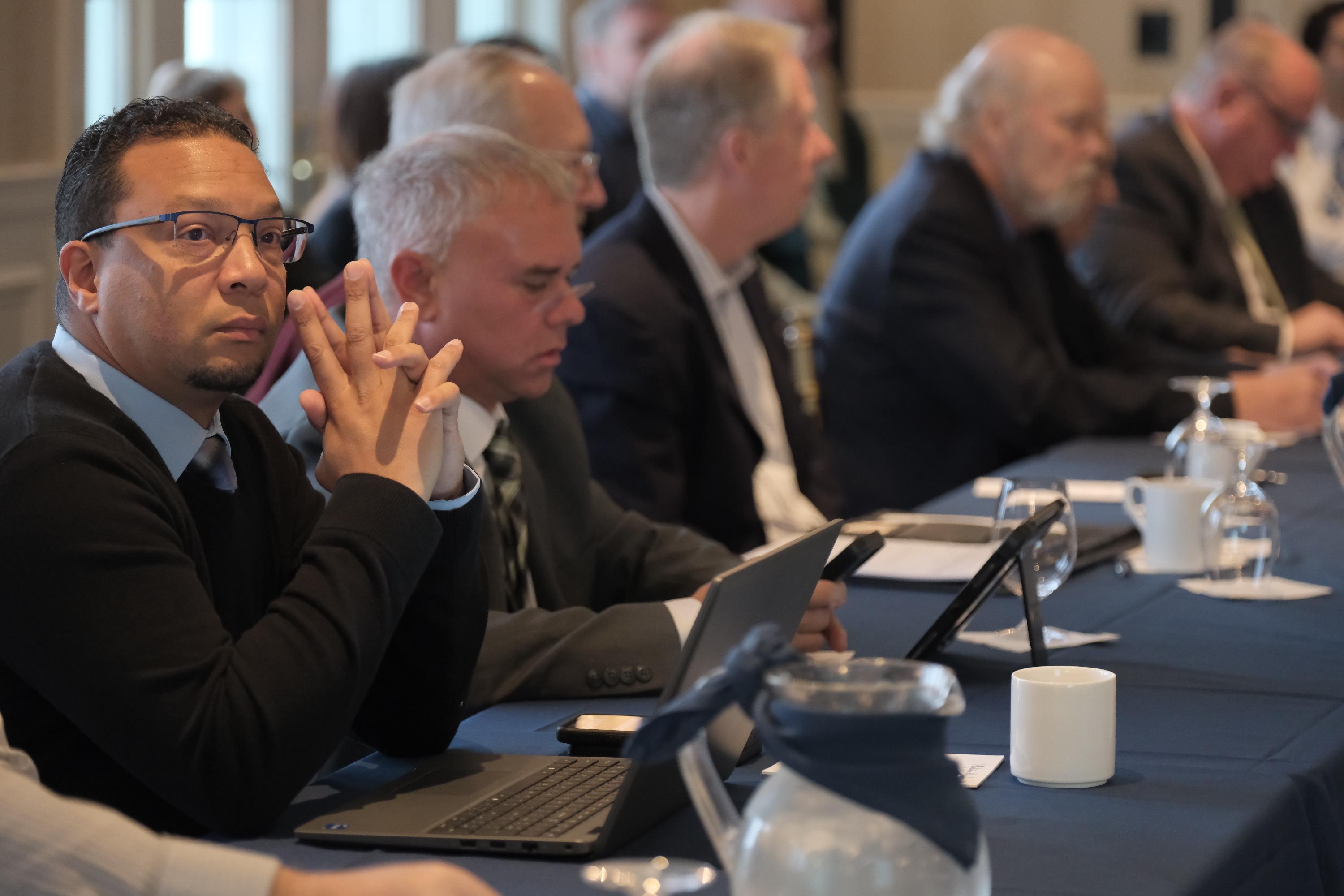 CMEEC Board members at an Annual Meeting of the CMEEC Board of Directors