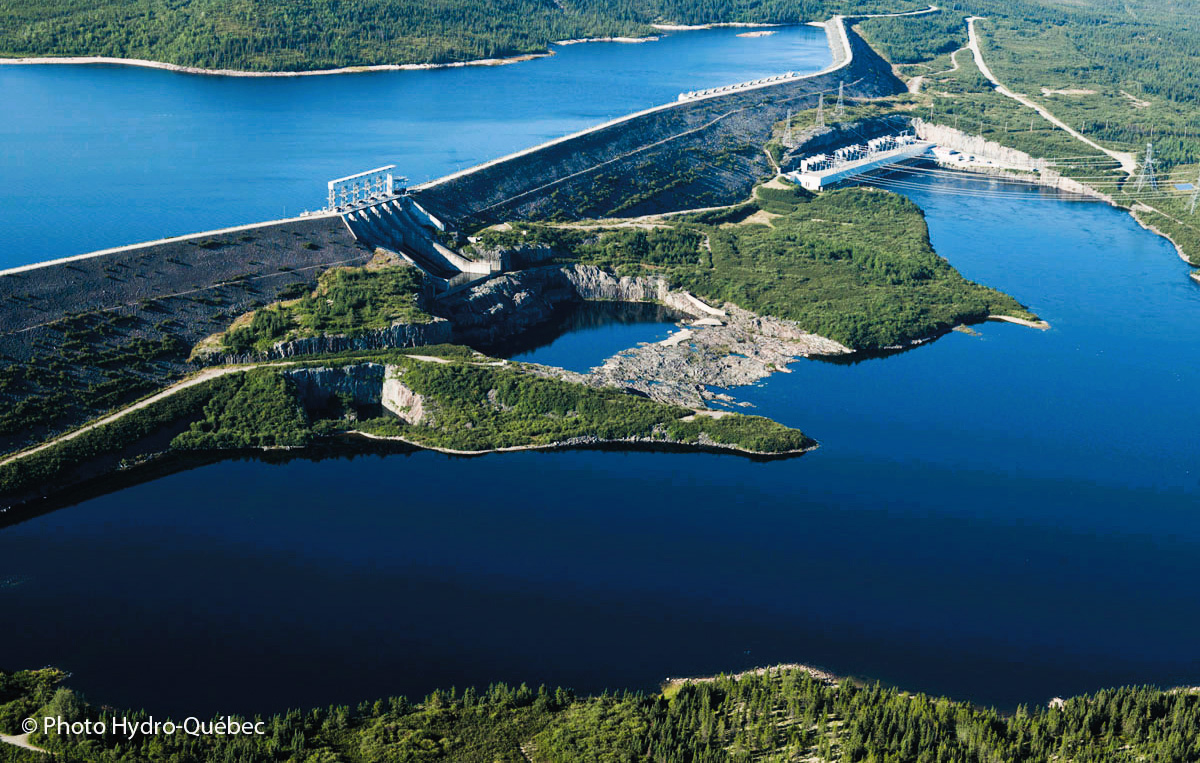 Hydro-Quebec's La Grande-3 (LG-3) hydropower plant